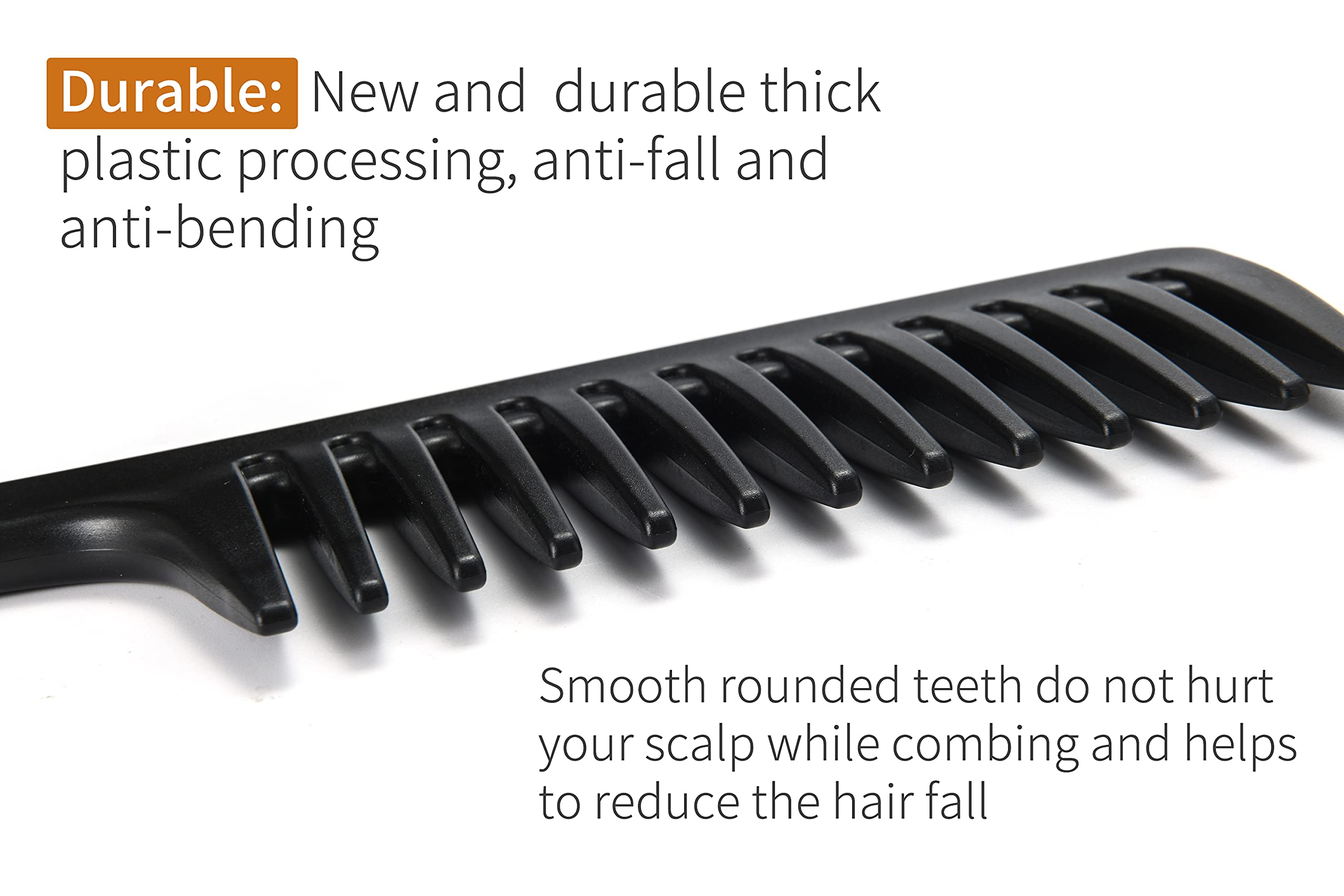 GAONSWOE wide-tooth comb family-pack enables shared grooming at home