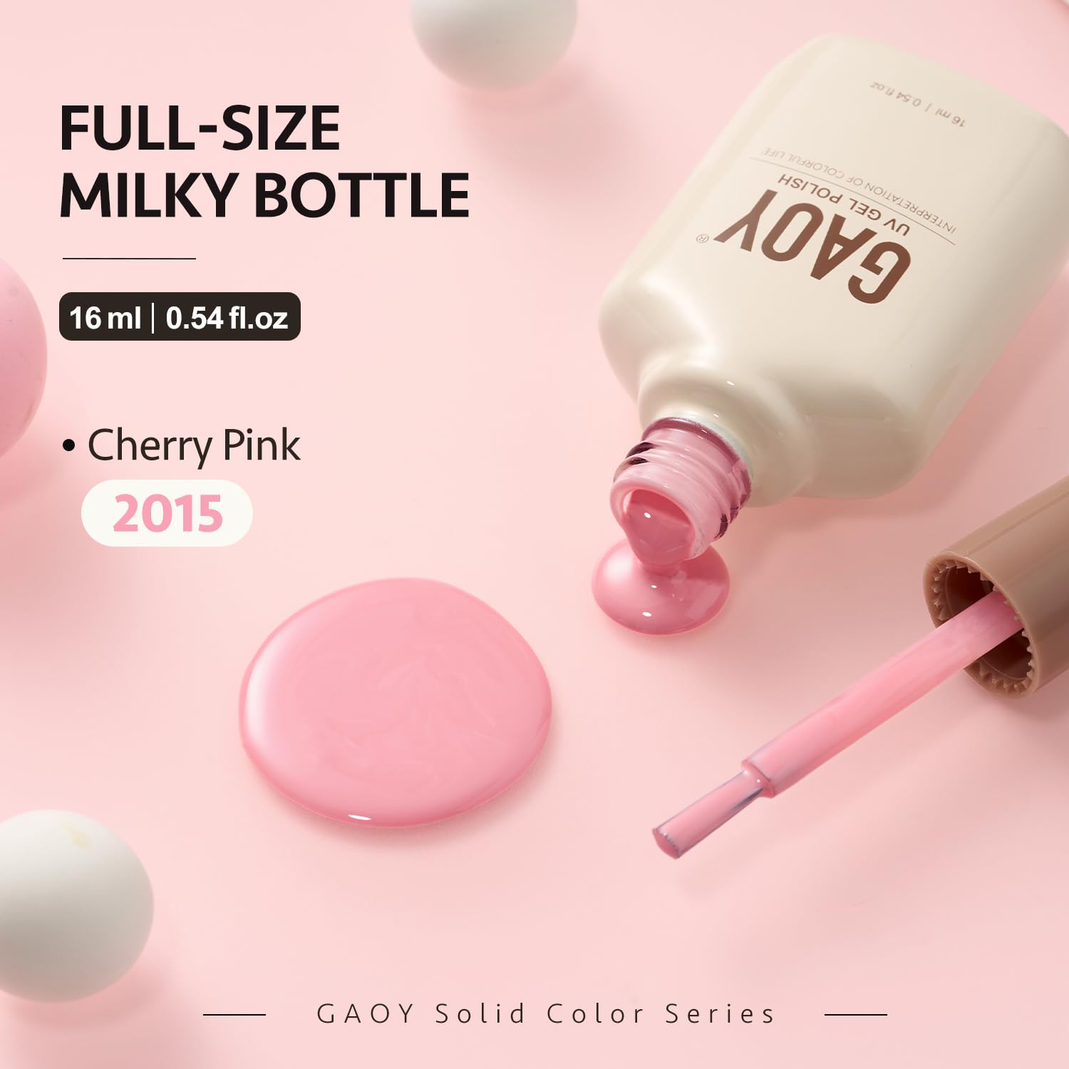 GAOY 16ml gel polish box ready for DIY kits.