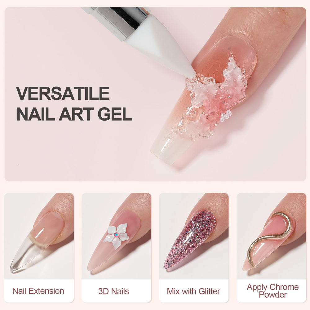 GAOY package features 3D mold for nail art ideas