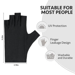 GAOY soft lycra fabric delivers lightweight comfort during long nail-art sessions.