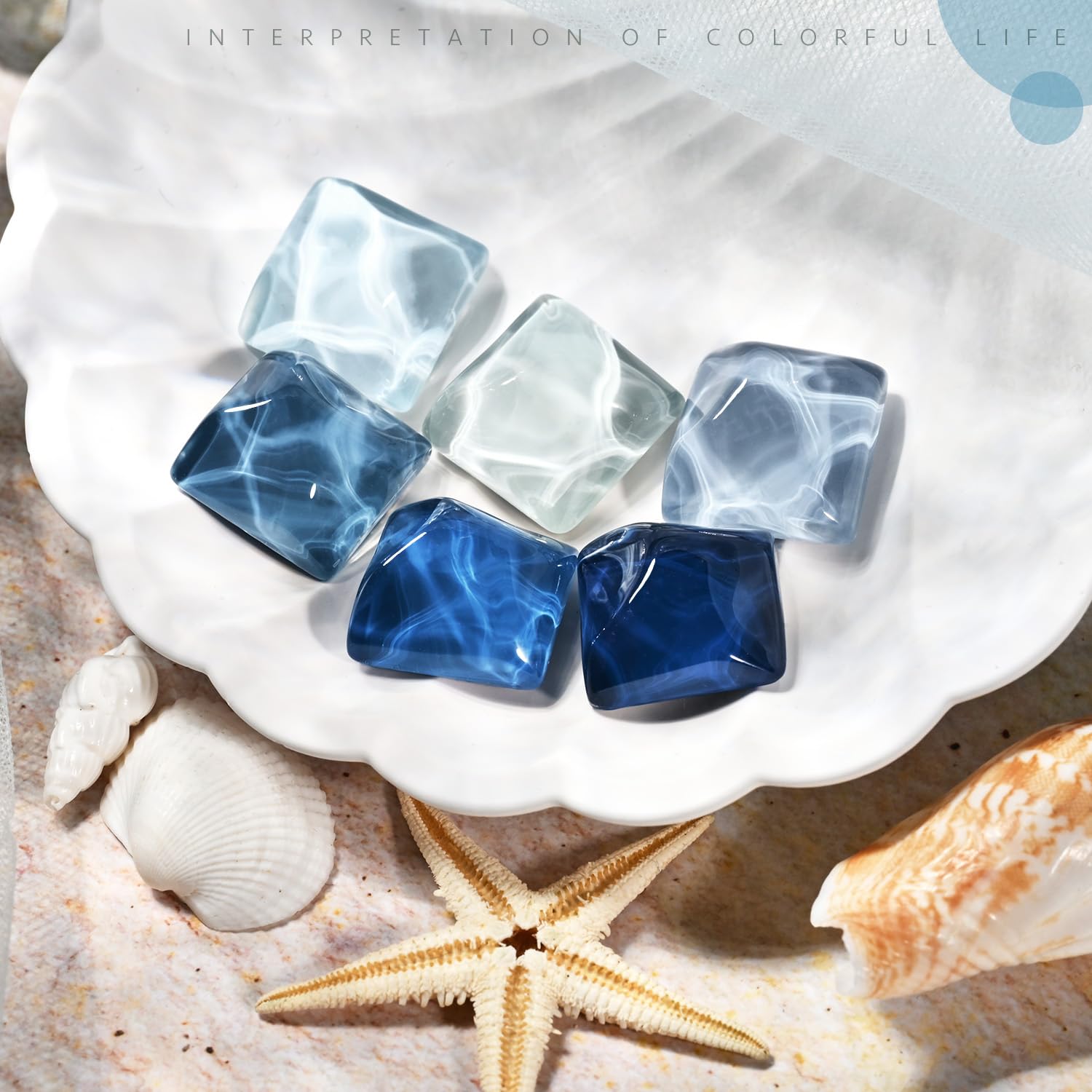 GAOY basic nail art at-home kit communicates easy-to-use six-color set