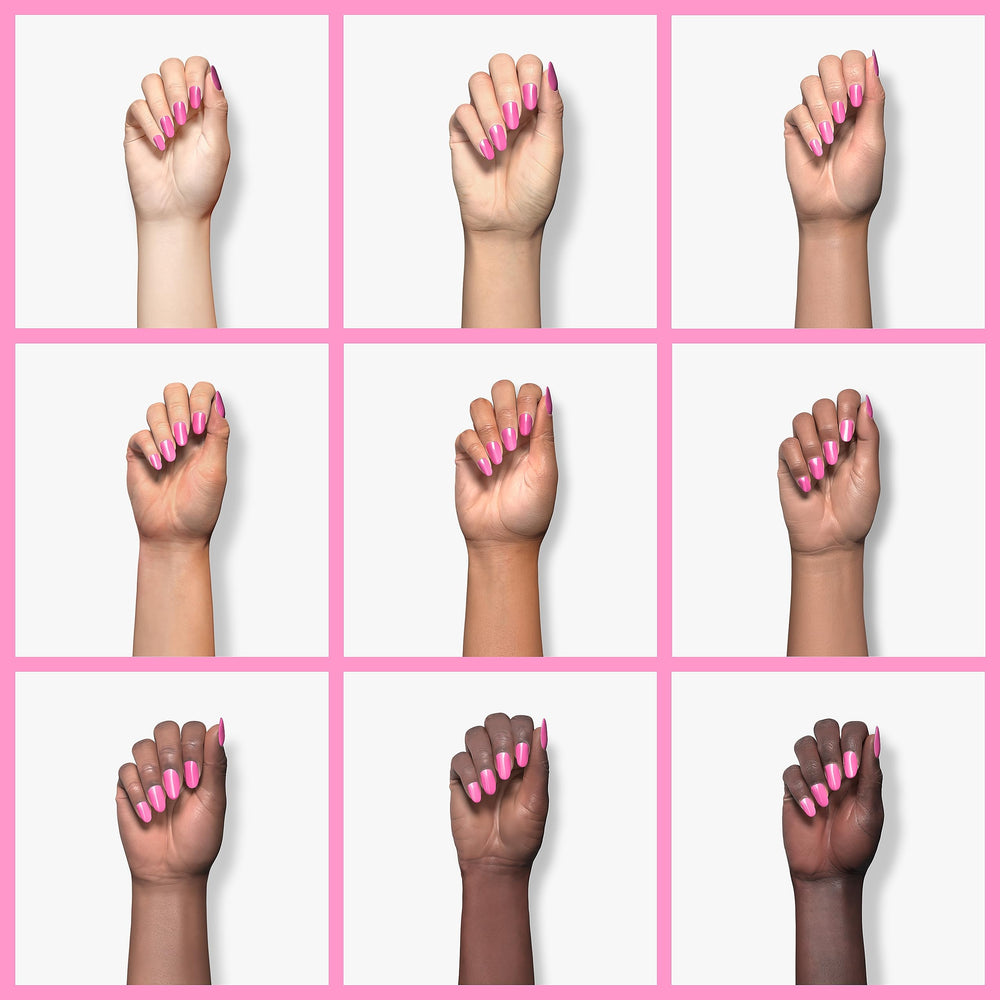 GAOY botella de 16 ml de esmalte gel rosa, formato práctico para manicuras caseras