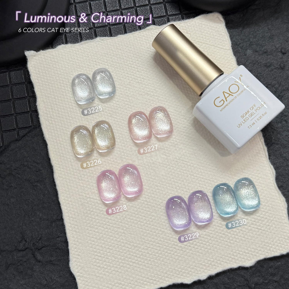 GAOY Cat Eye toxics-free formula with low odor for comfortable at-home use.