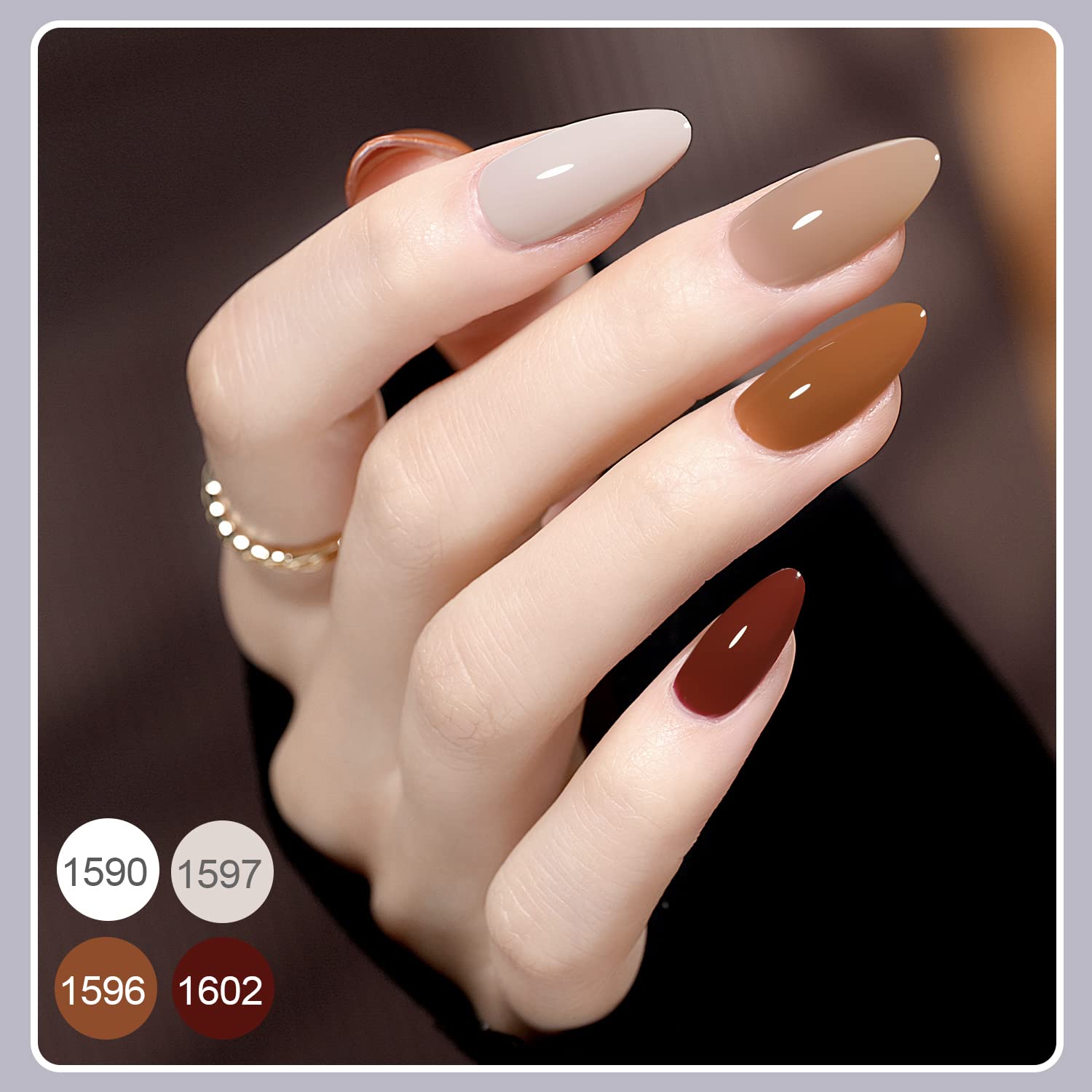 GAOY at home manicure setup enables salon quality results.