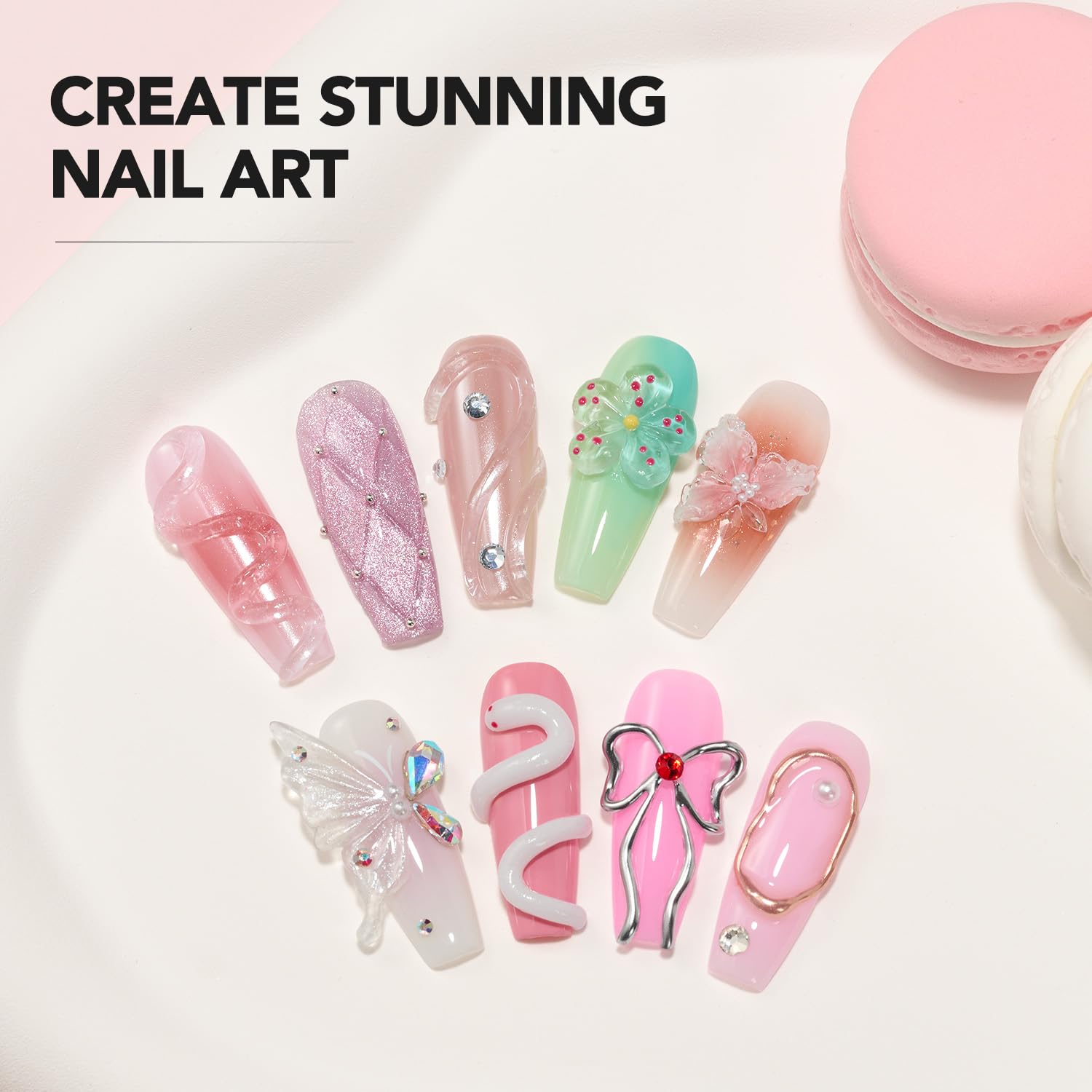 GAOY double-end silicone pen for flexible home nail art use