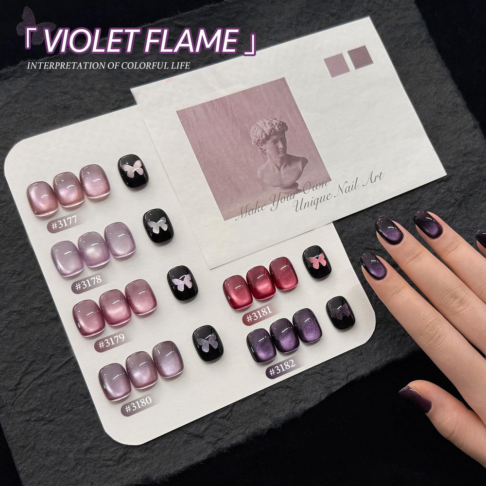 GAOY glitter cat eye finish adds cosmic sparkle
