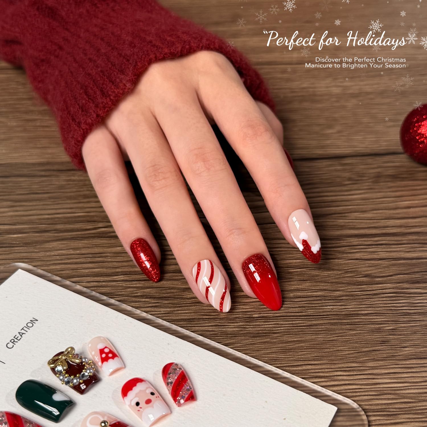 GAOY gold sparkle gel nail polish swatch for glamorous accents