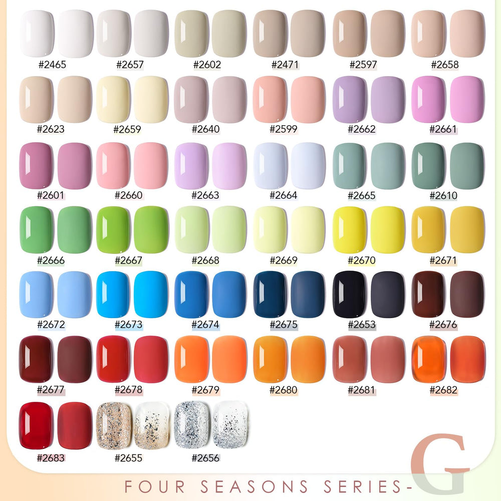 GAOY green-blue jelly polish for fresh everyday manicures