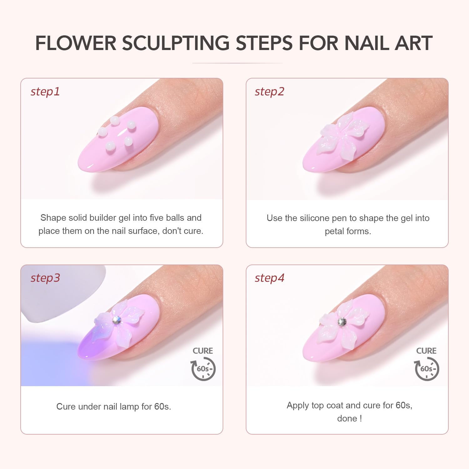GAOY home nail-art kit with everything you need for at-home designs