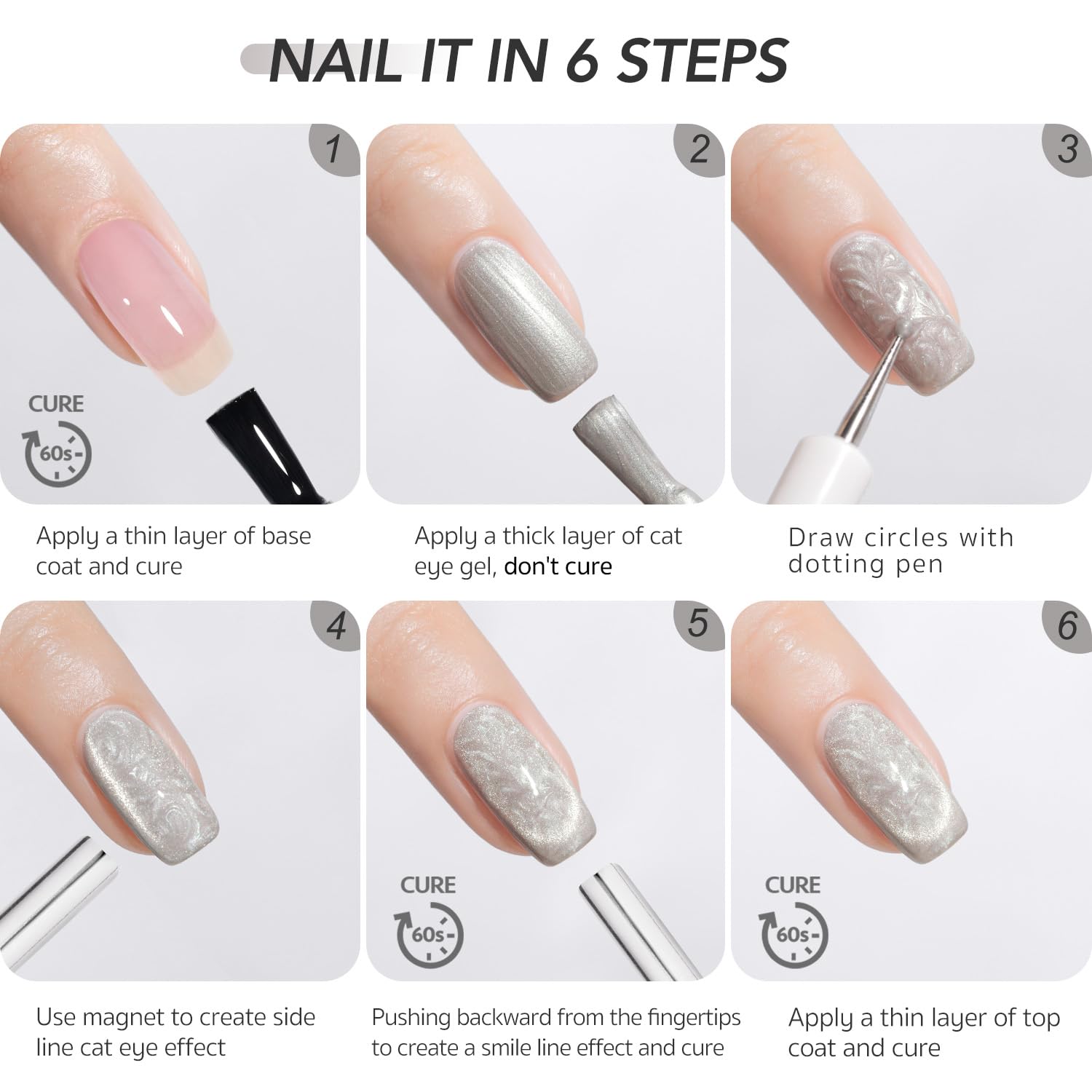 GAOY at-home nail art kit for easy DIY salon-quality results.