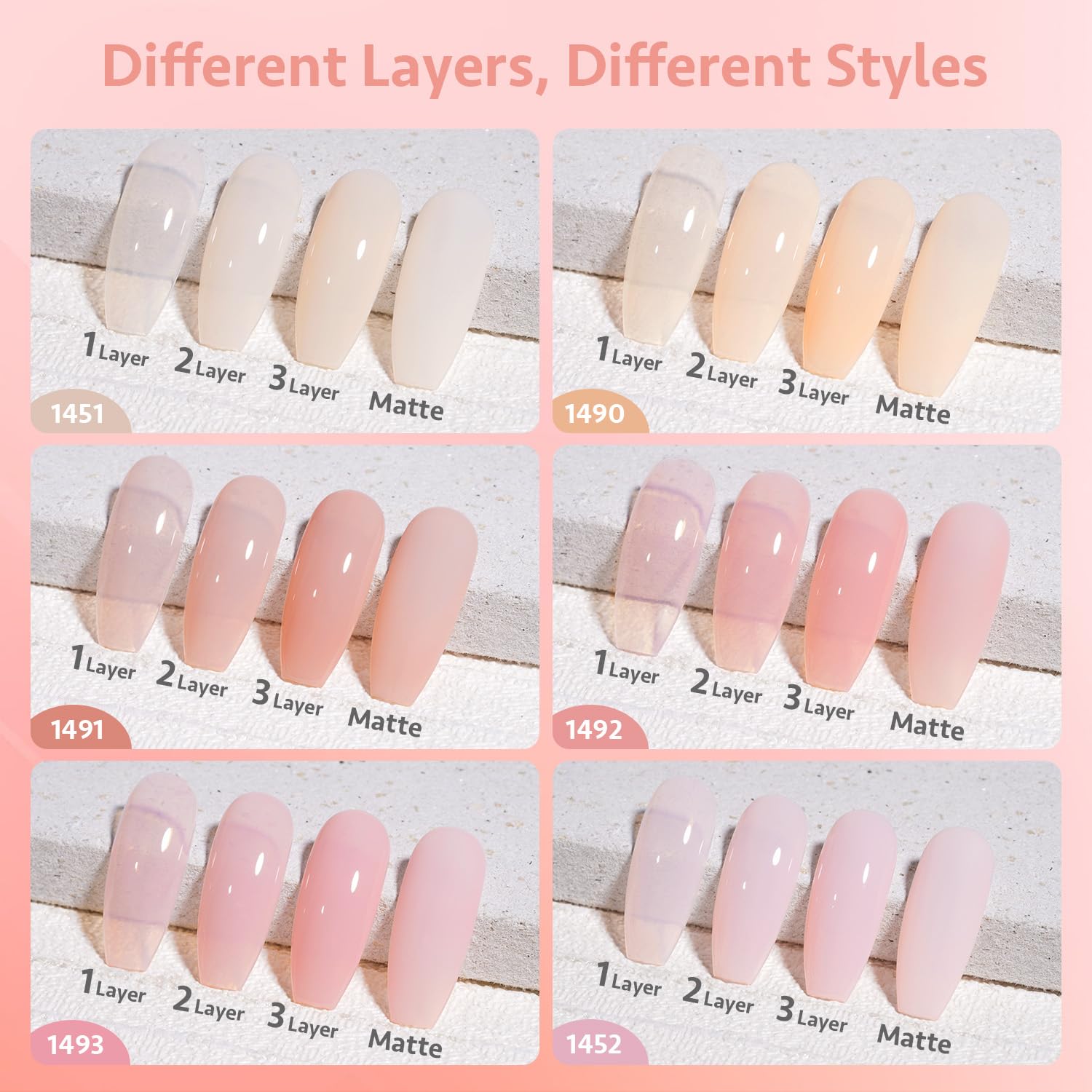 GAOY Jelly Gel long-wear image hints at four weeks with proper base/top coats
