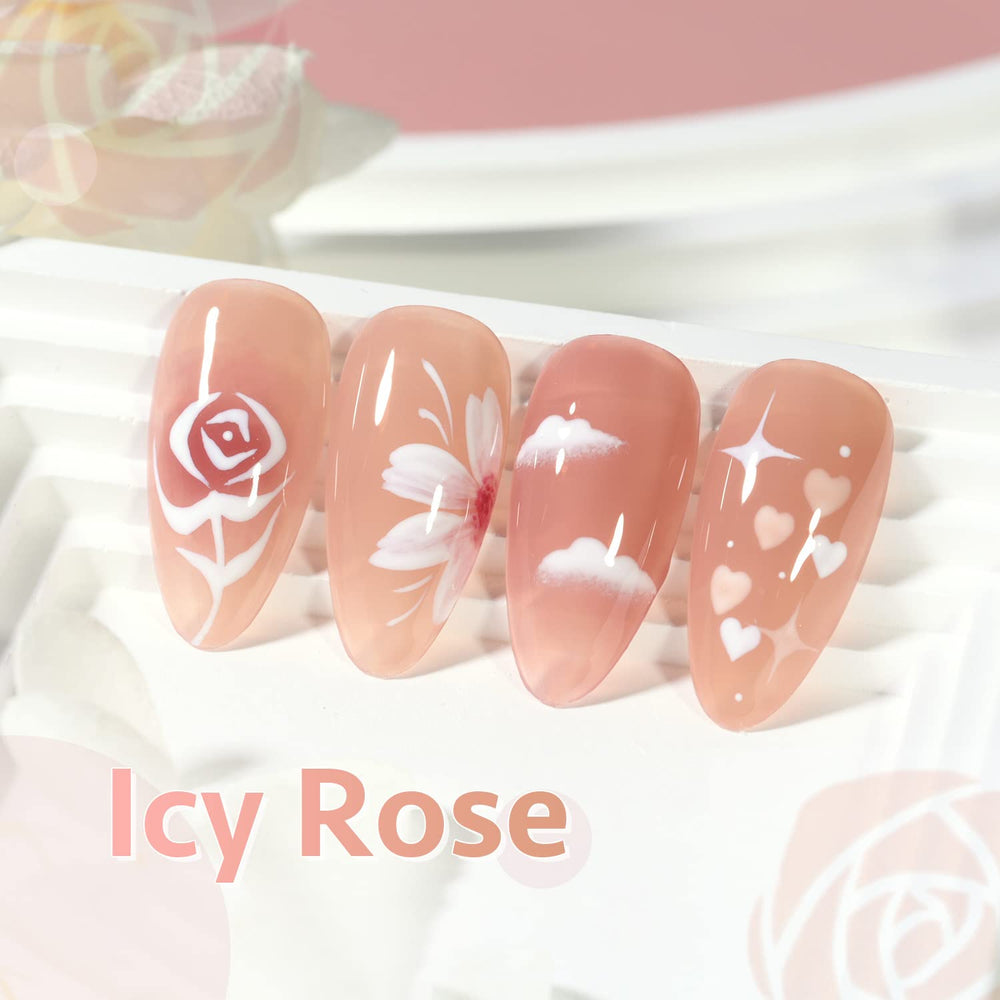 GAOY Jelly Pink Nude long-lasting finish under proper layering.