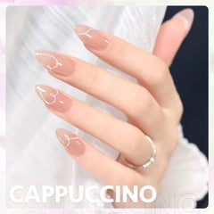 GAOY laca gel nude Cappuccino tono translúcido para efecto suave