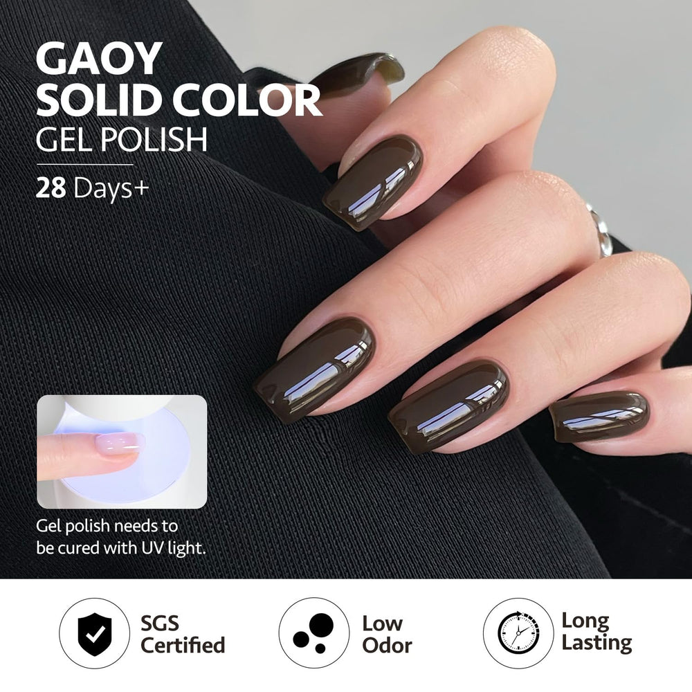 GAOY Milky polish prep tip buffs nails for better adhesion and long wear.