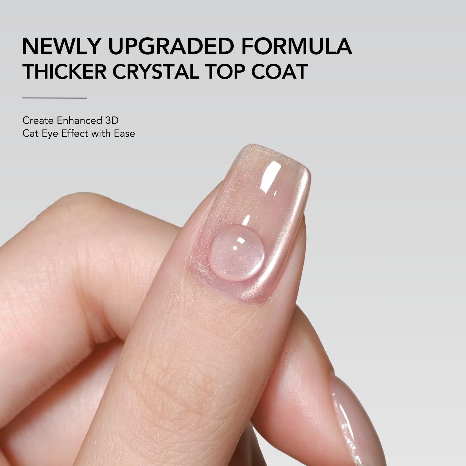 GAOY glossy finish top coat in action delivering salon-quality shine