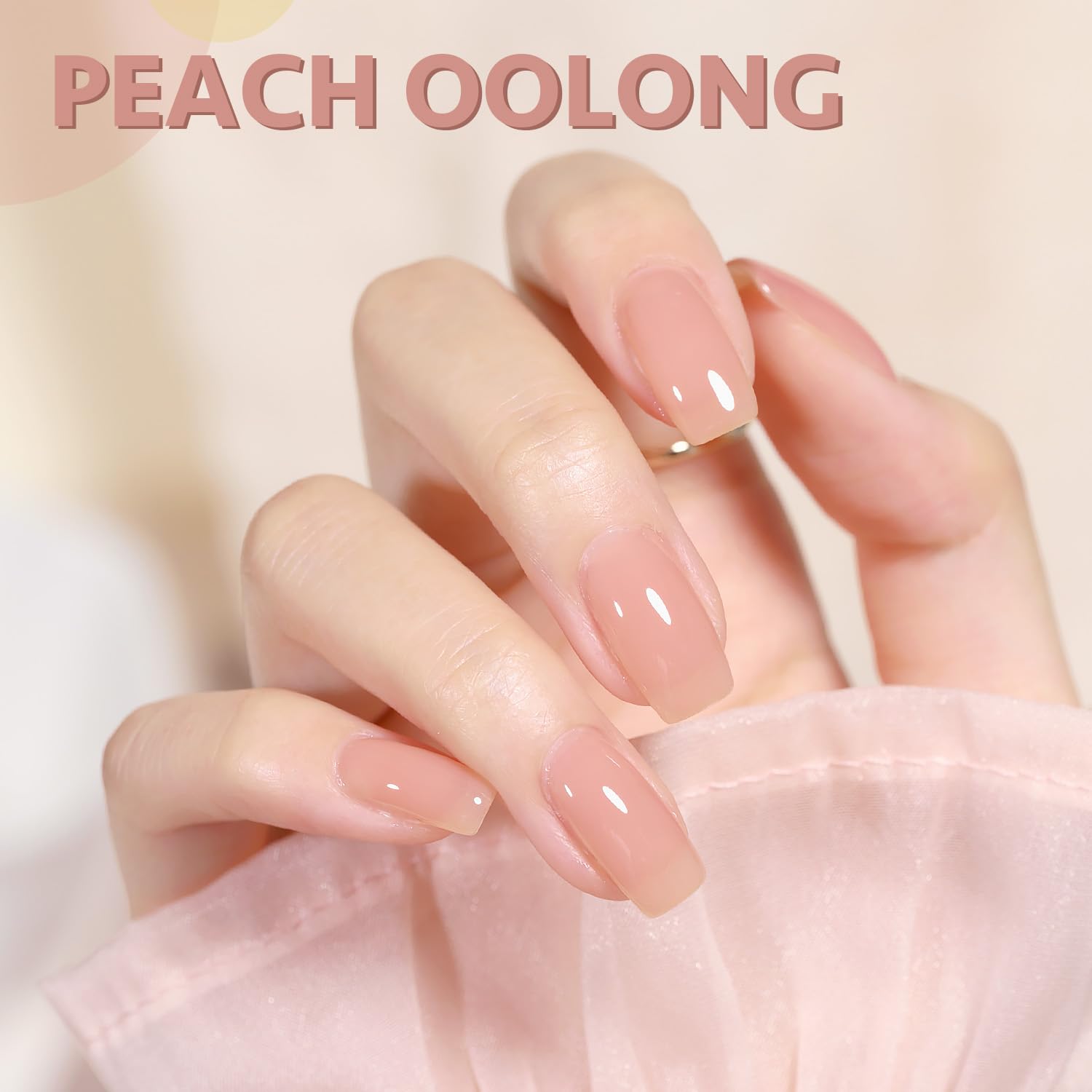 GAOY nail art application shot shows smooth application for buildable color.