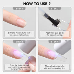 GAOY nail-extension-kit delivers durable extensions and salon-like results at home
