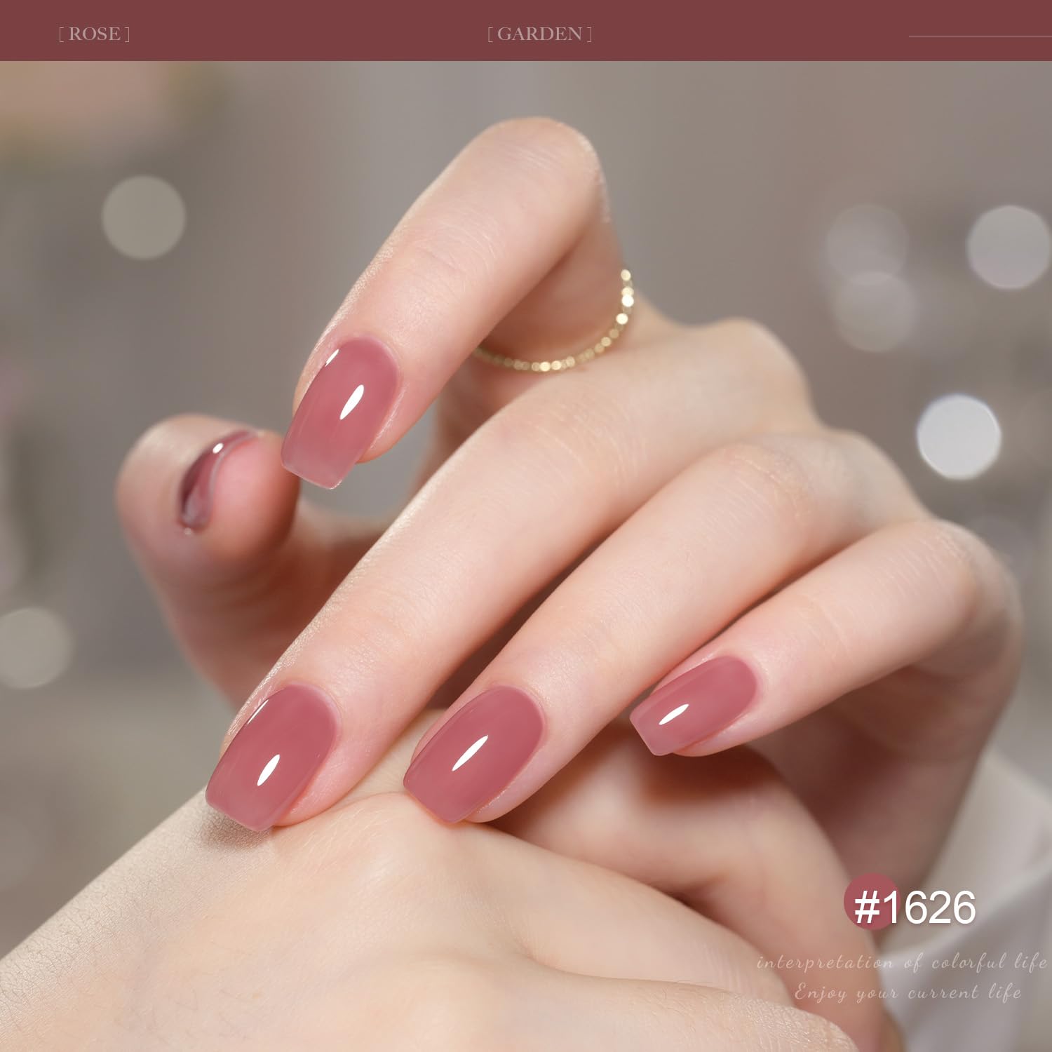 GAOY nail prep and buff tools for smoother application.