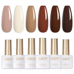 GAOY nude-brown fall gel-polish-bottle-1 delivers salon-quality at-home manicures.