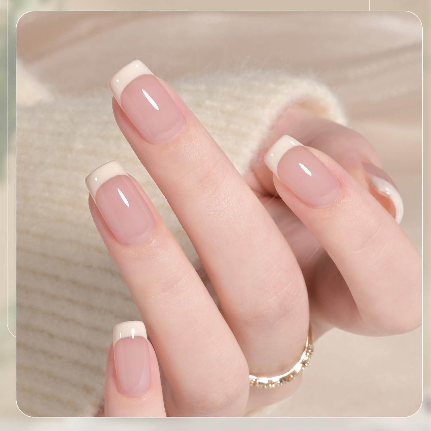 GAOY nude swirl brush detail emphasizes precision for French tips and dots