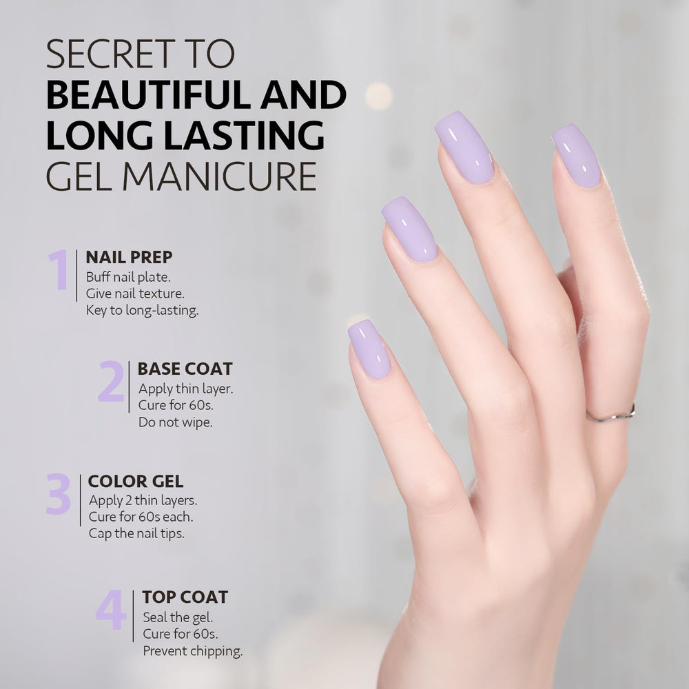 GAOY 16ml bottle packaging highlights value and convenient at-home nail practice.