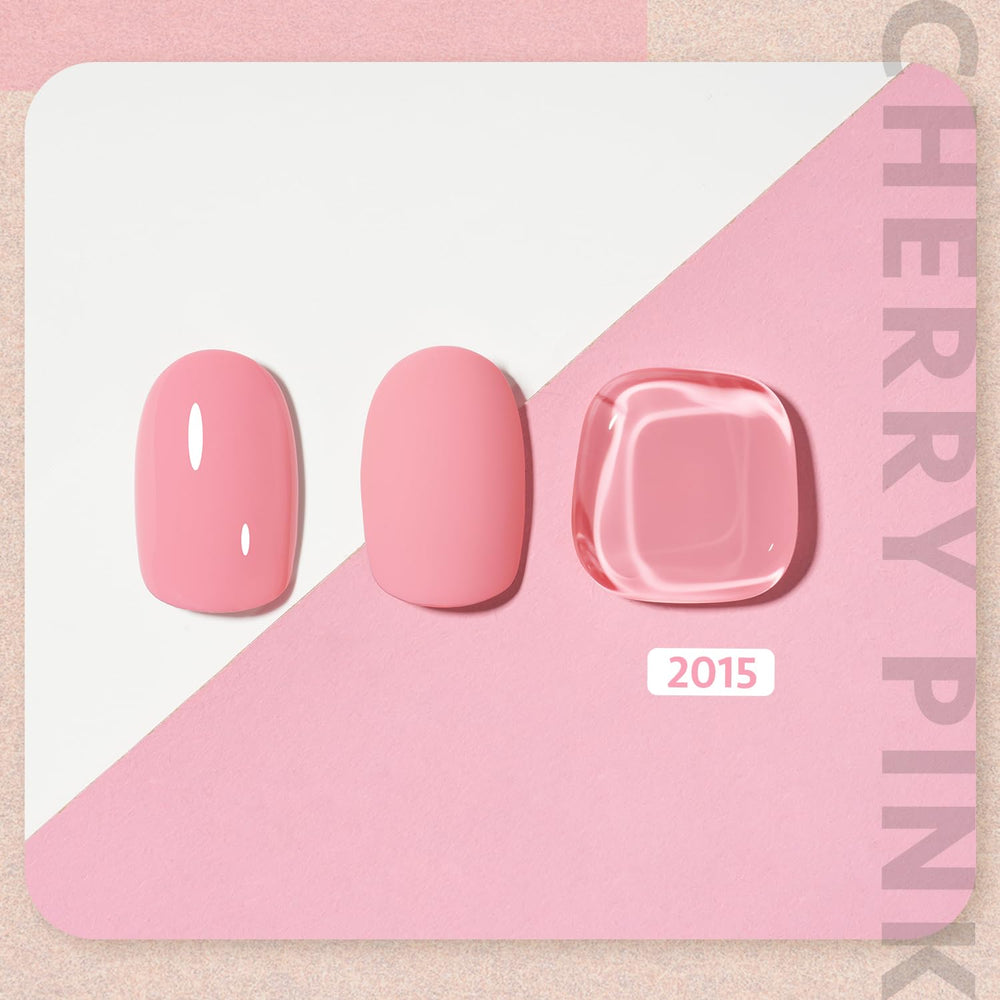 GAOY gel nail polish brush applying smooth pink color for precise nail art.