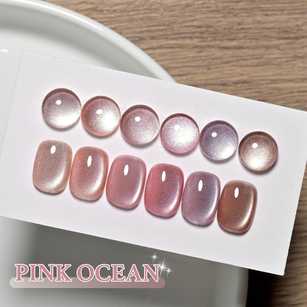 GAOY Pink Ocean gel-nail-polish-4 provides salon-grade color at home.