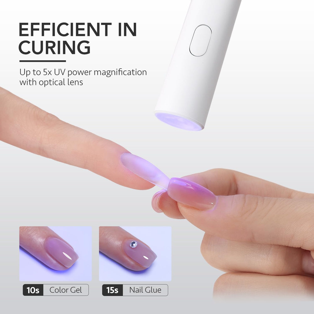 GAOY quick-dry gel polish with 10-second cure for efficient DIY manis.