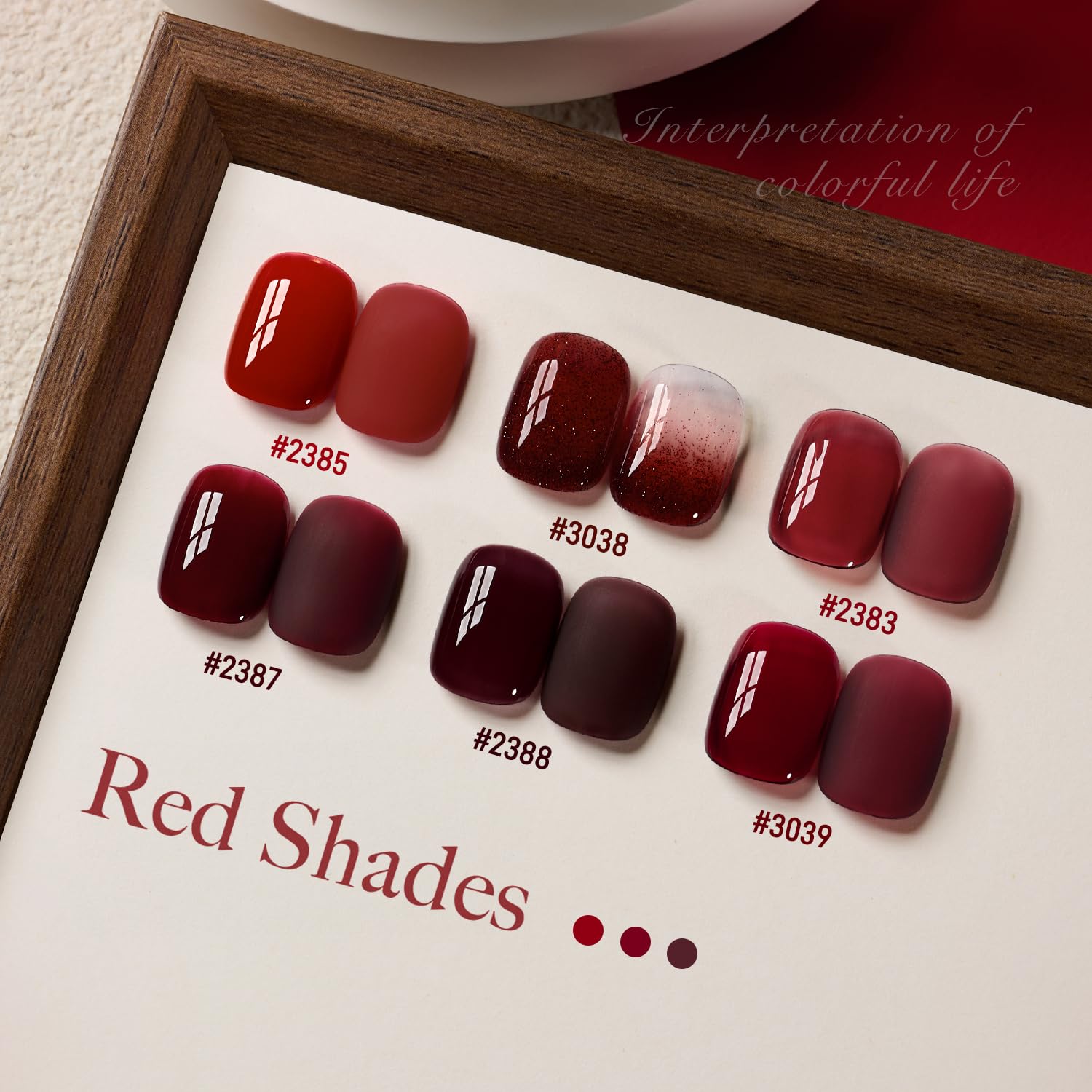 GAOY glossy or matte finish options enhance salon-like home manicures