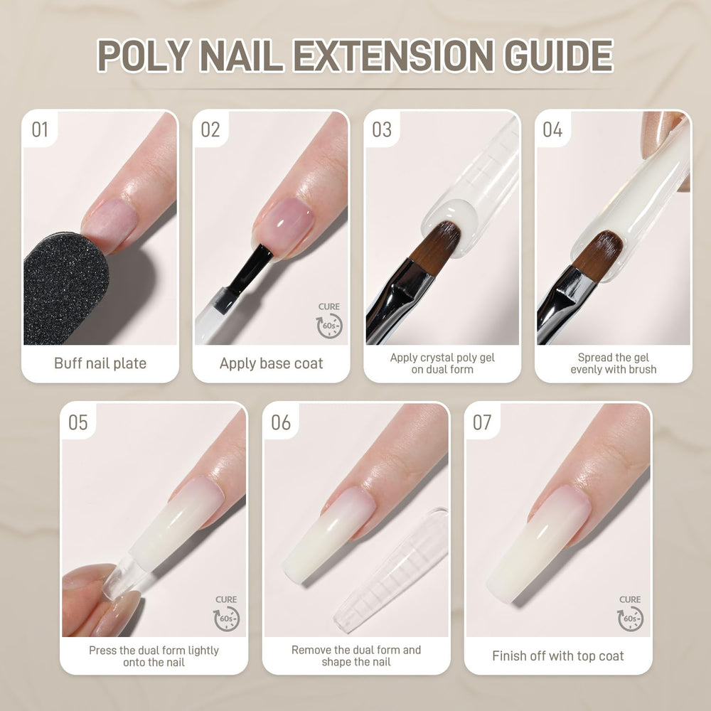 GAOY salon-quality home manicure results demonstrating durable wear