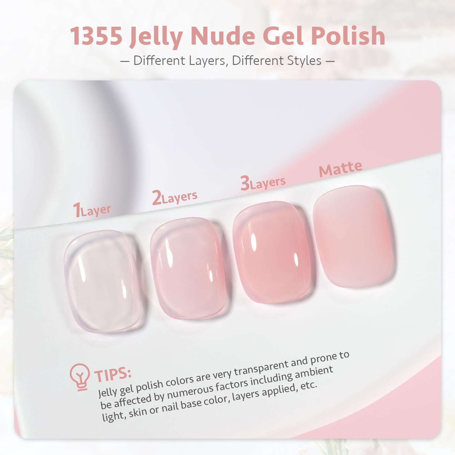 GAOY polish brush applying buildable sheer color for DIY nails.