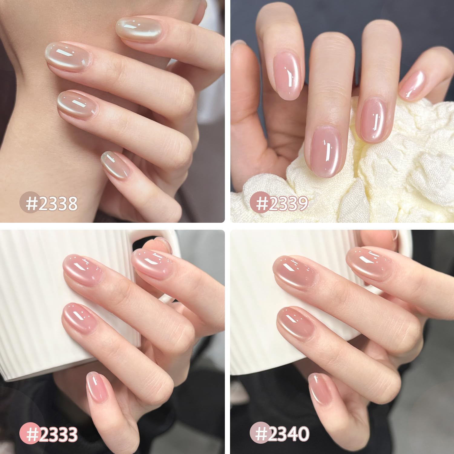 GAOY six-color gel polish pack ready for DIY manicure