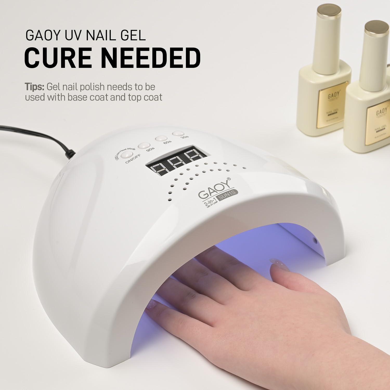 GAOY toxic-free formula with SGS-certified ingredients reduces odor during application