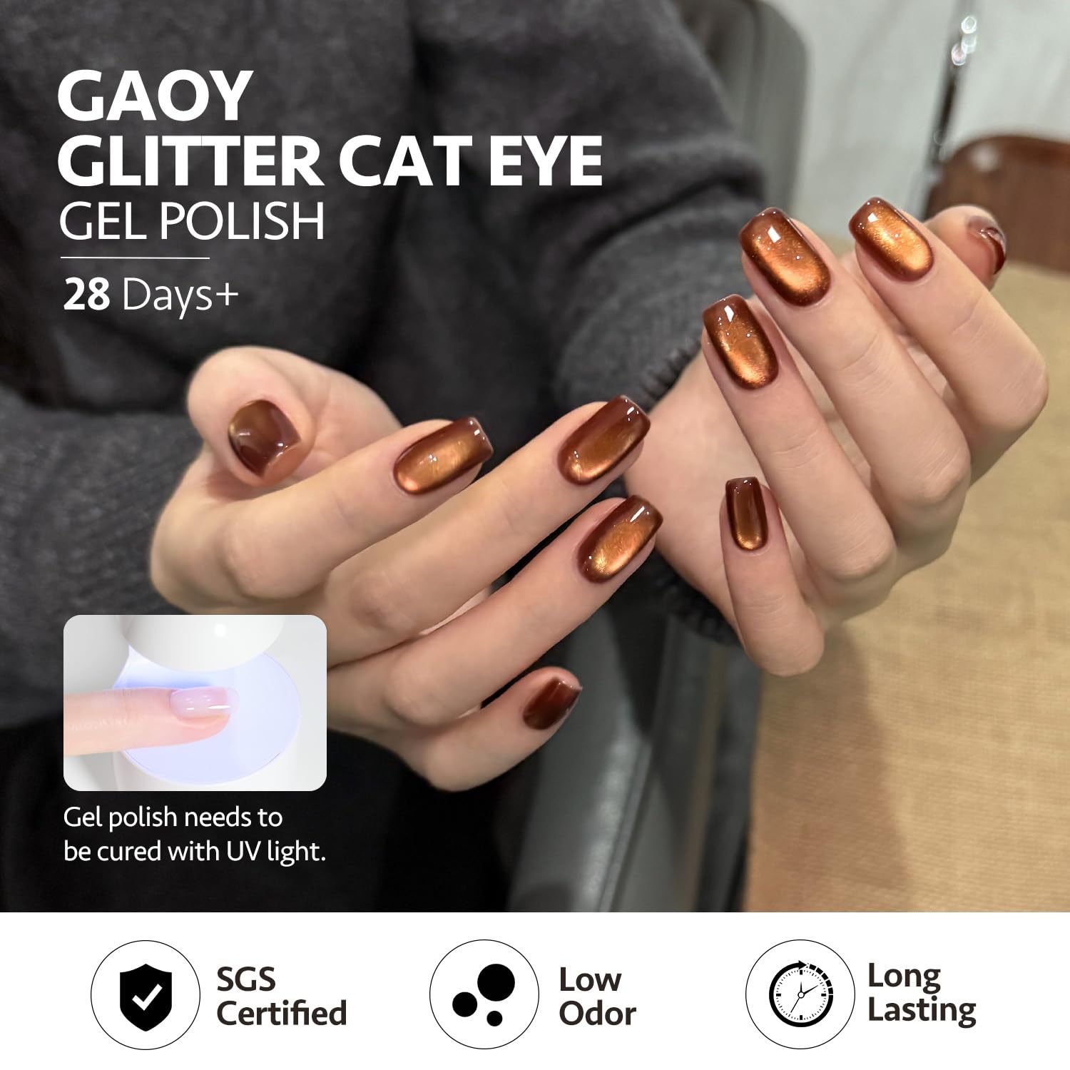 GAOY toxics-free formula with lower odor for comfortable home use