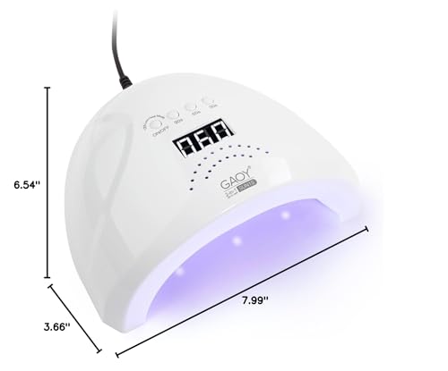 GAOY UV LED Nail Lamp ideal for home or studio manicures.