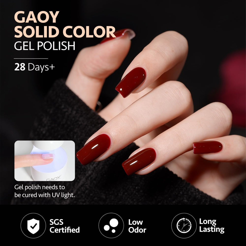 GAOY Viva long-wear finish with proper base and top coat