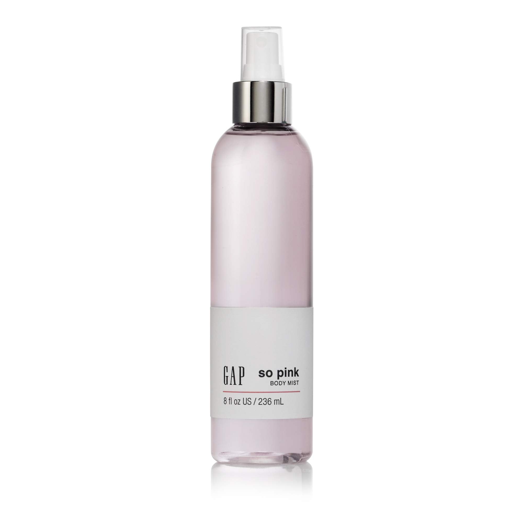 Gap So Pink bottle front for everyday refresh and light fragrance