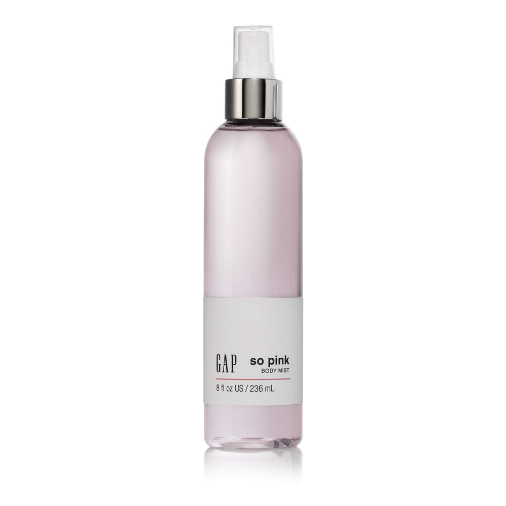 Gap So Pink bottle front for everyday refresh and light fragrance