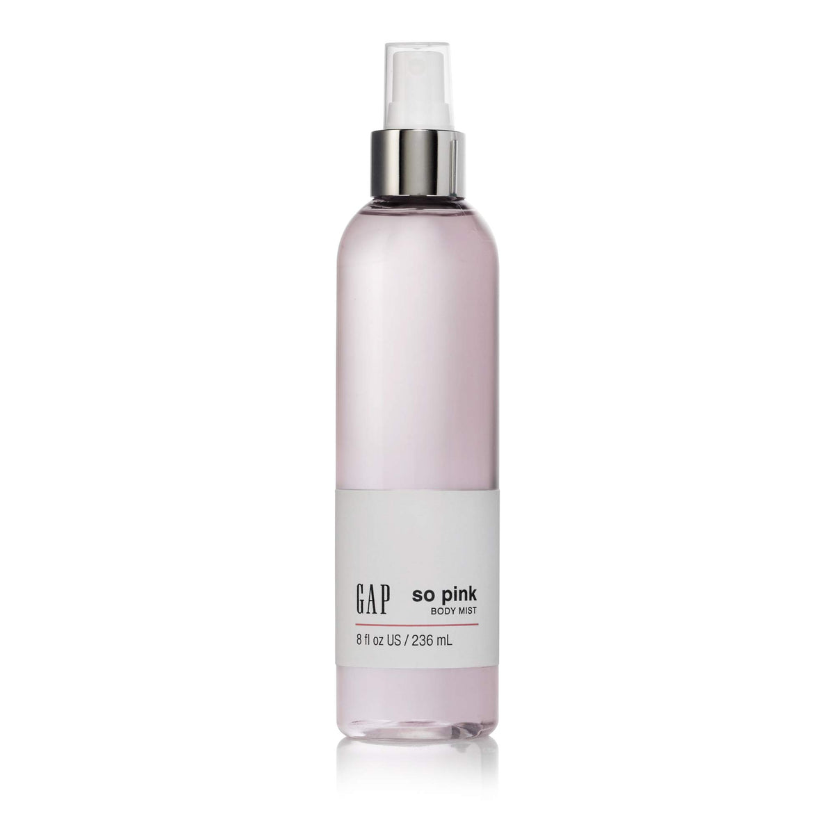 Gap So Pink bottle front for everyday refresh and light fragrance