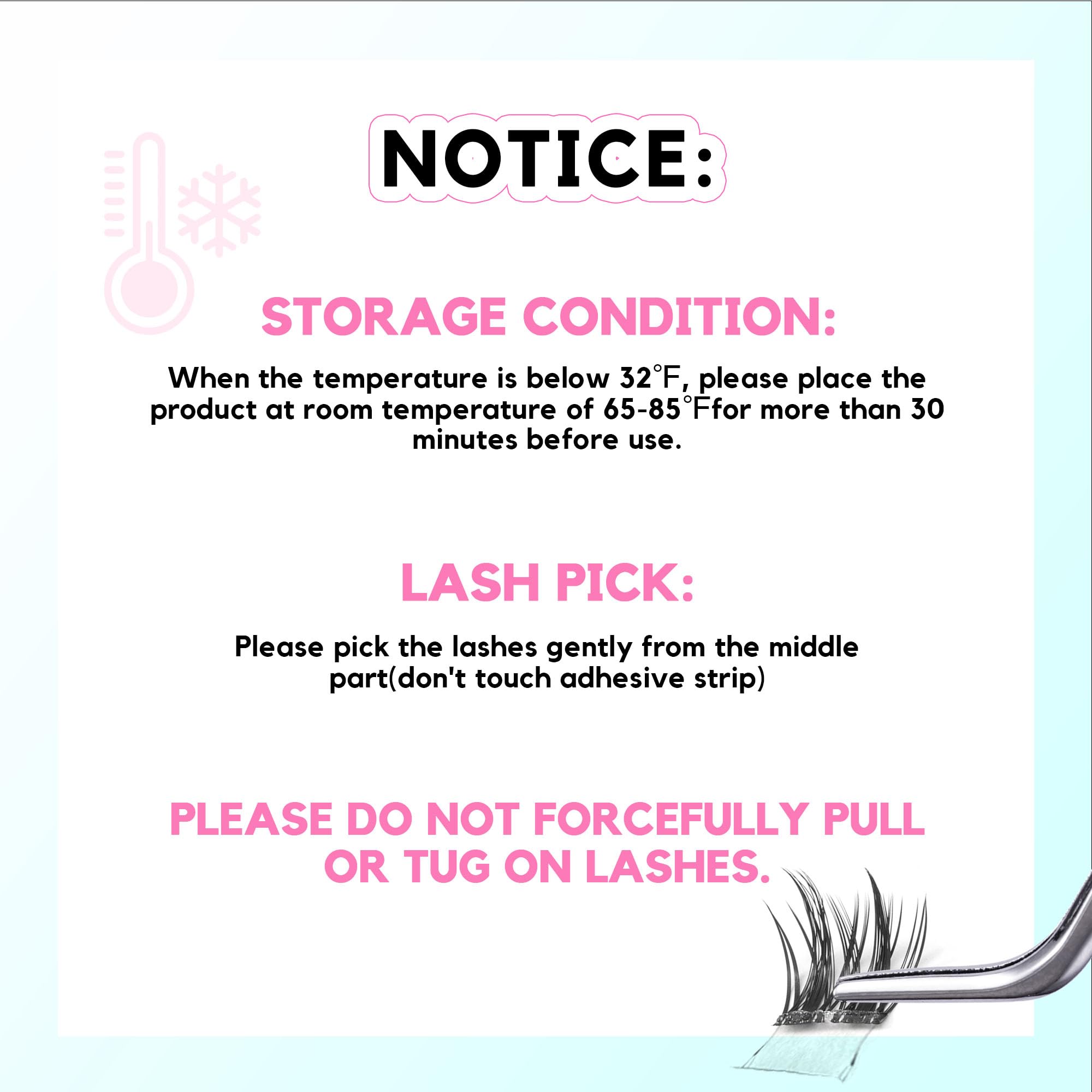GAQQI diy-style lash clusters length 10-16mm for custom looks