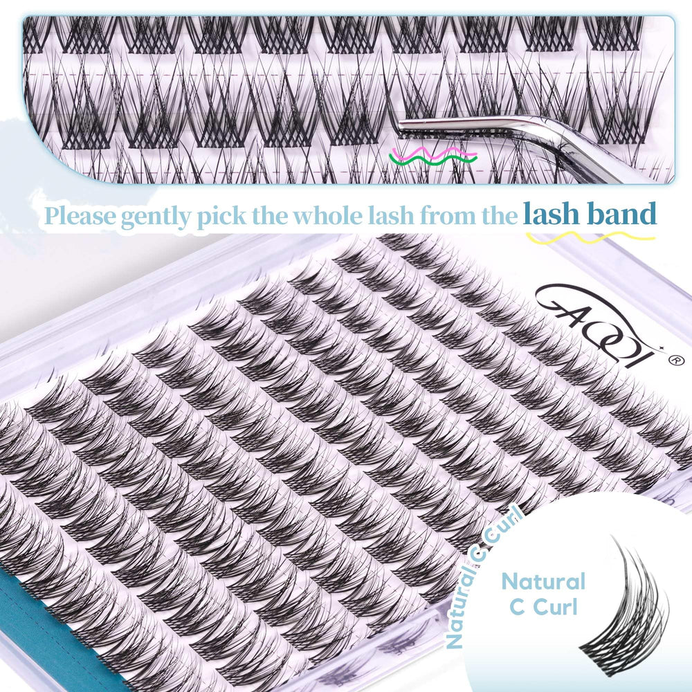 GAQQI wide-band design makes at-home extensions beginner-friendly and easy to apply.