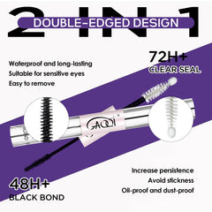 GAQQI close-up of the double-ended brush applicators for precise bond and seal application