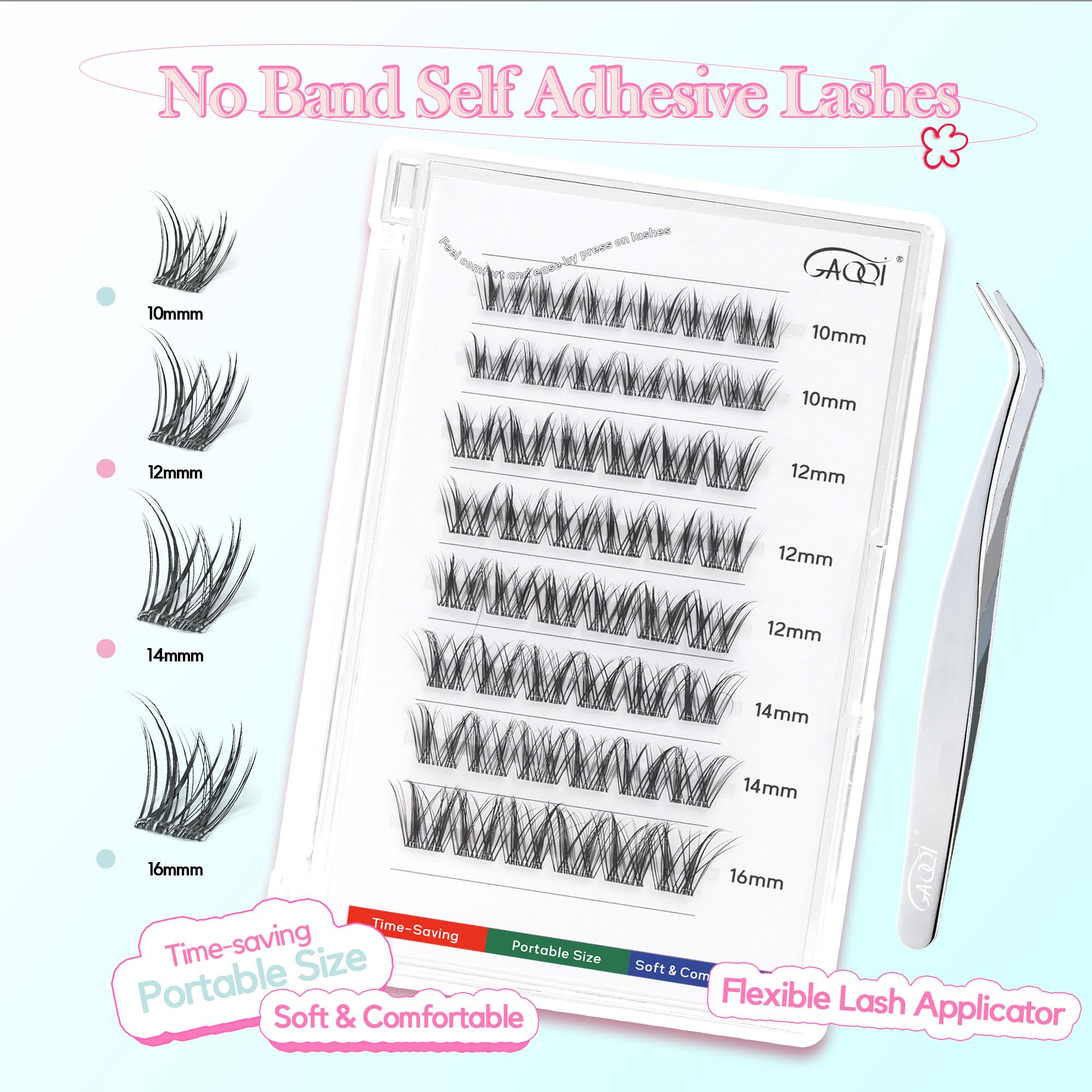 GAQQI easy-application shot highlighting one-step wear and removal ease