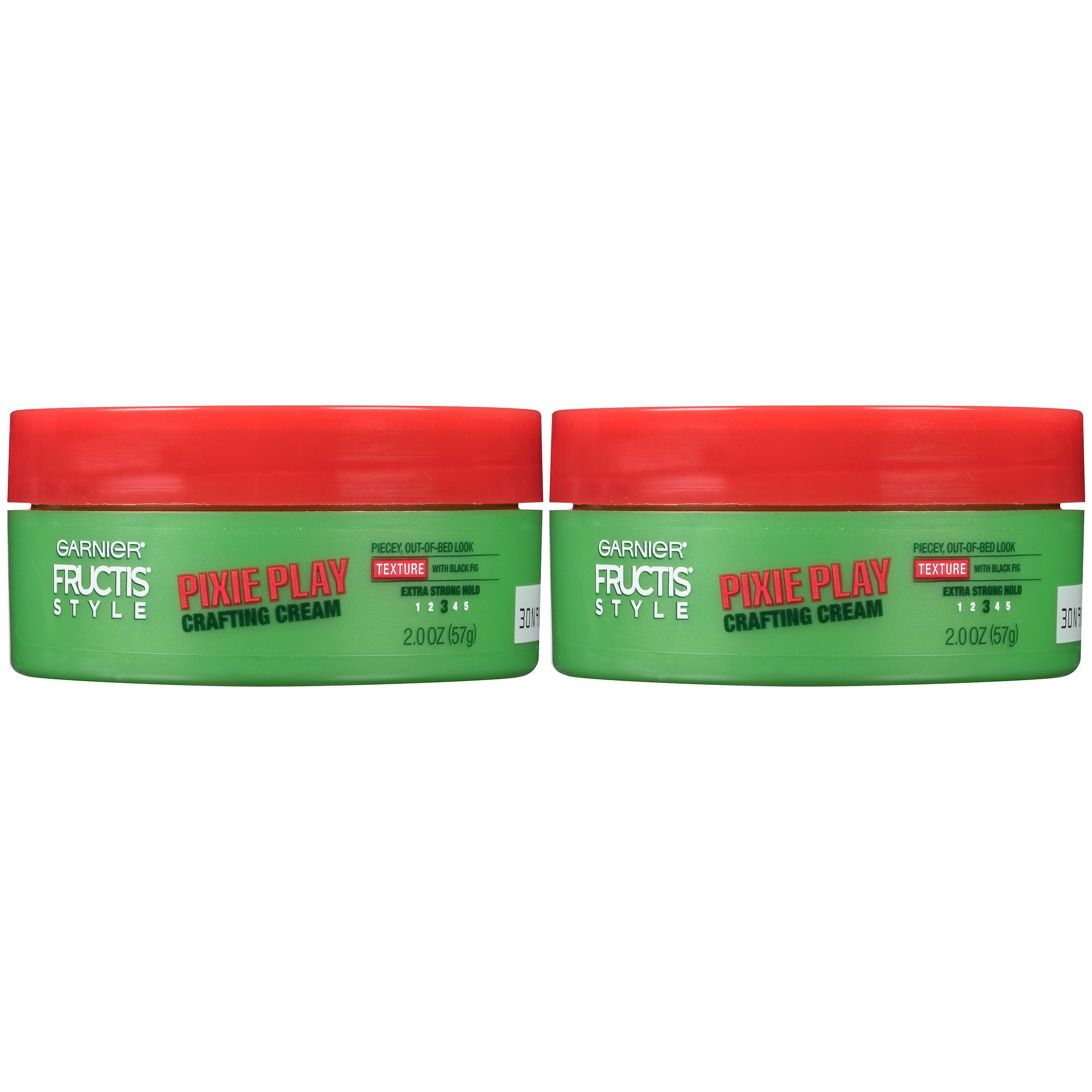 Garnier Fructis Pixie Play packaging may vary for portable short-hair styling.