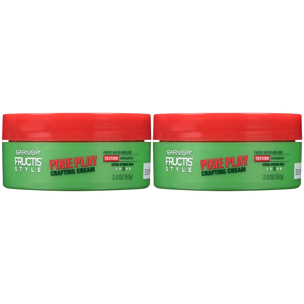 Garnier Fructis Pixie Play packaging may vary for portable short-hair styling.