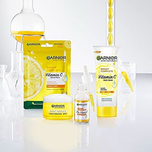 Garnier Bright Complete Vitamin C Booster lemon extracts ingredient spotlight enhancing glow