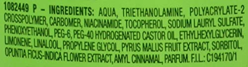 Garnier Fructis back-of-tube ingredients notes Mexico origin