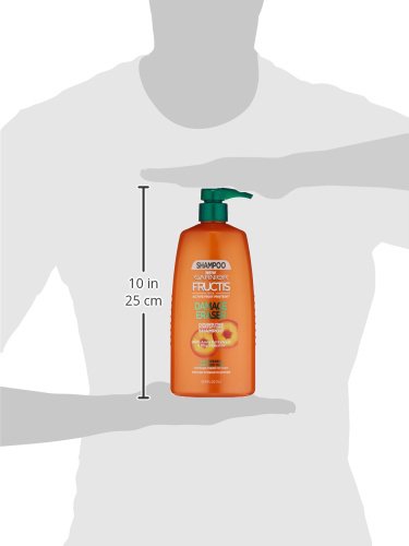 Garnier Fructis Damage Eraser packaging highlights the repair system.