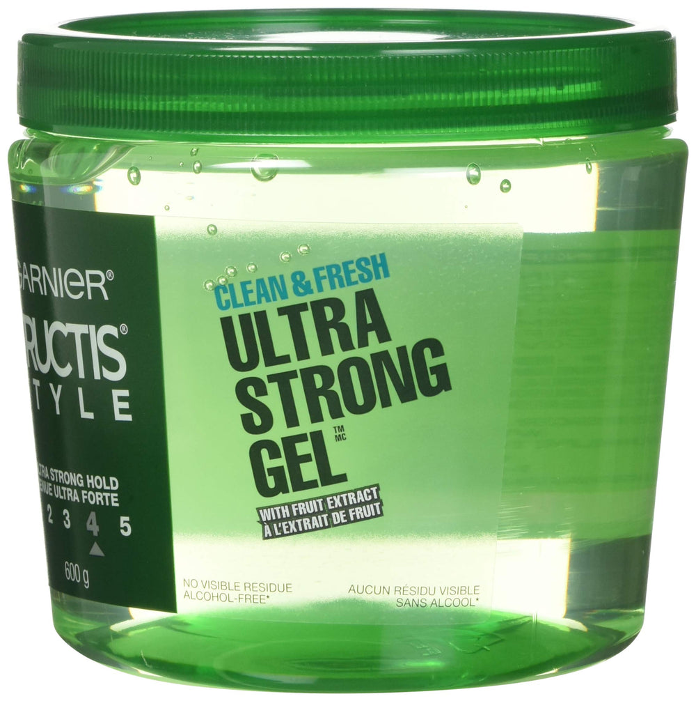 Garnier Fructis fruit extract panel highlights natural ingredients for styling