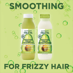 Garnier Fructis smoothing treat conditioner silicone-free formula for lightweight conditioning